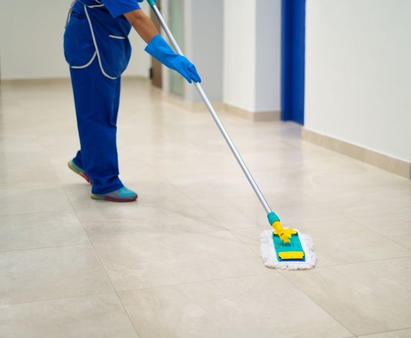 Commercial Kitchen Mopping in Conroe, TX