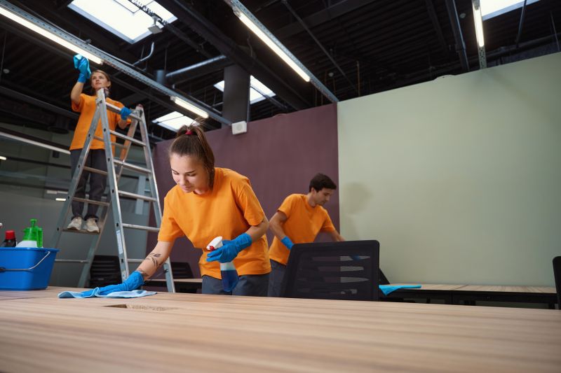 Commercial Janitorial Cleaning detail